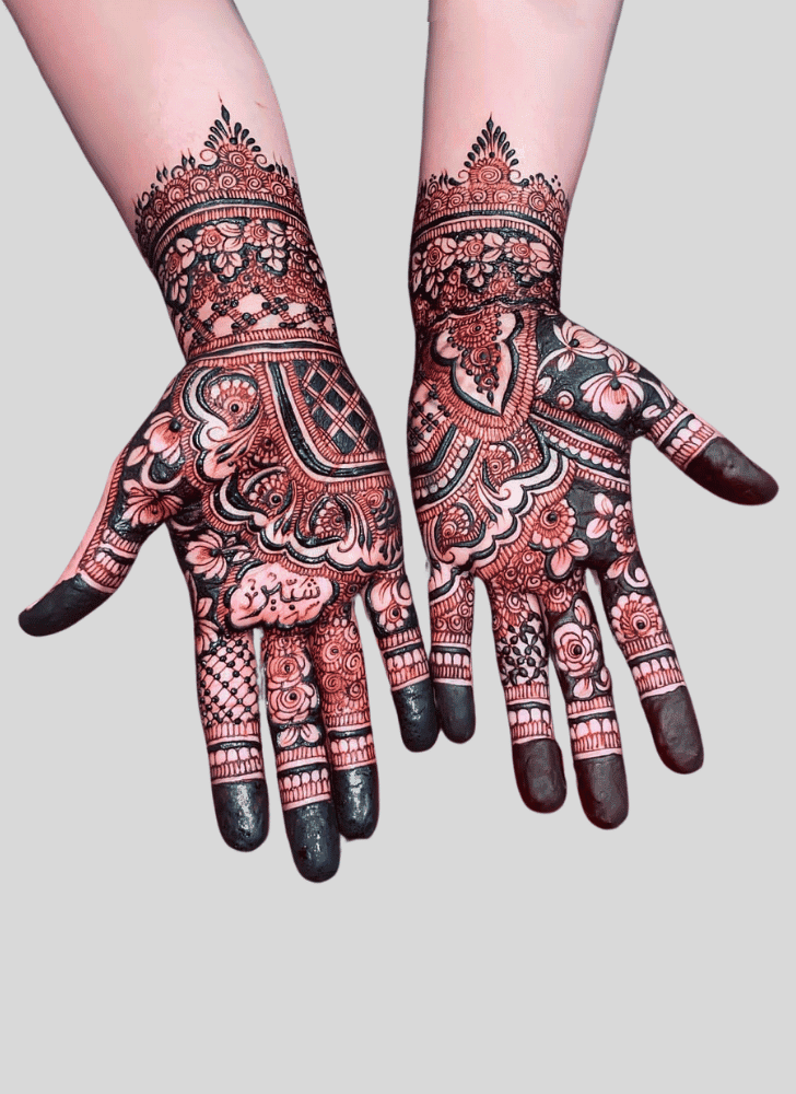 Grand Temporary Henna Design