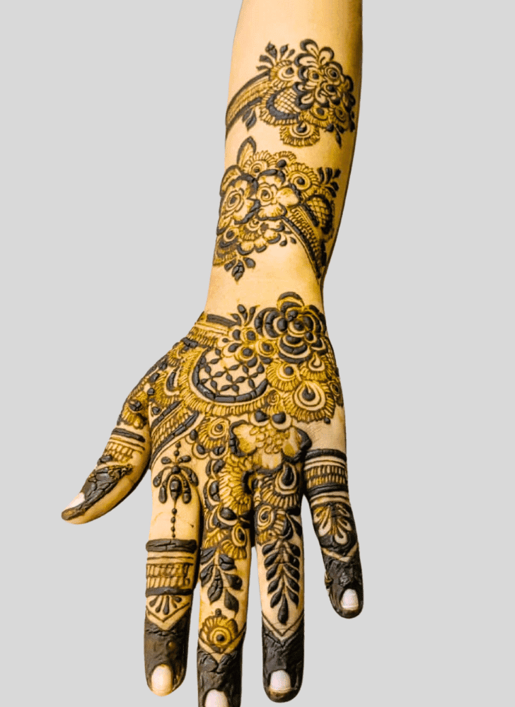 Awesome Temporary Henna Design