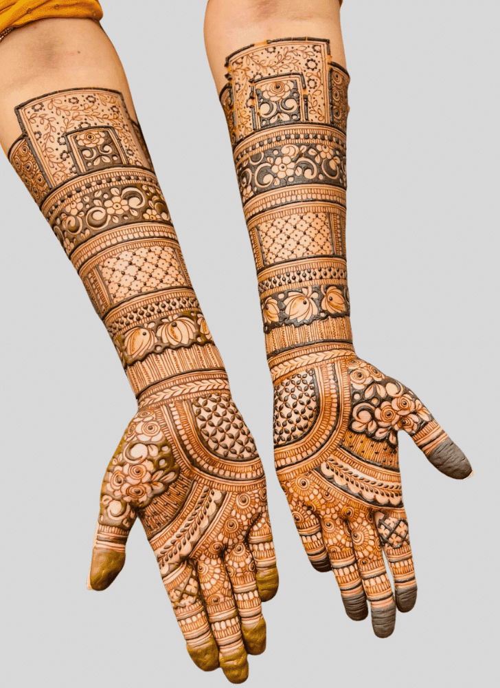 Inviting Temporary Henna Design