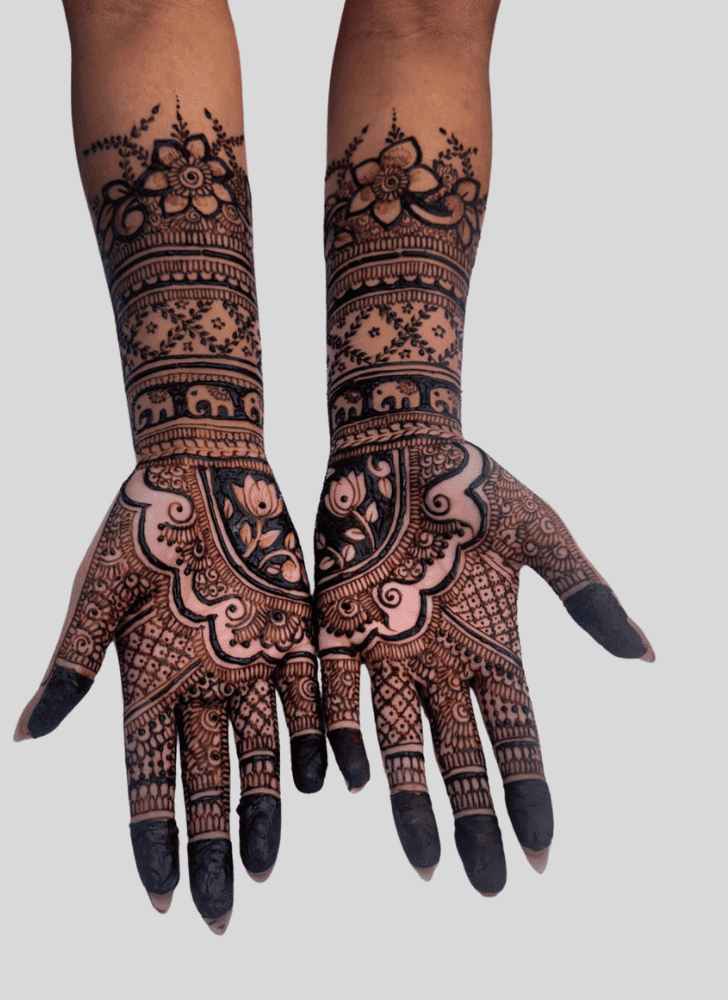 Magnetic Temporary Henna Design