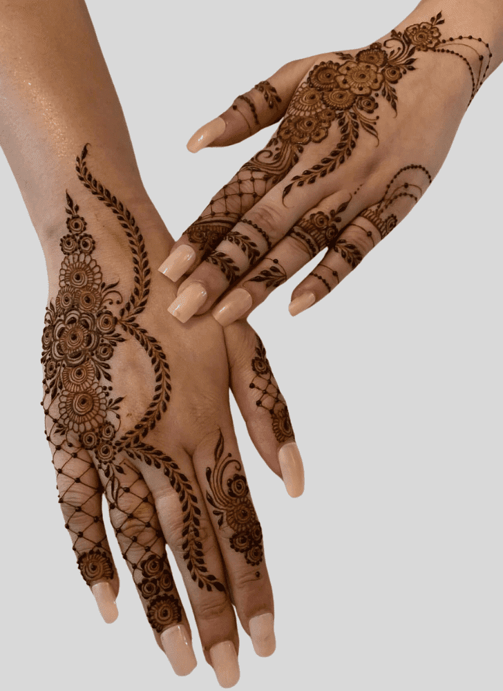 Magnificent Temporary Henna Design