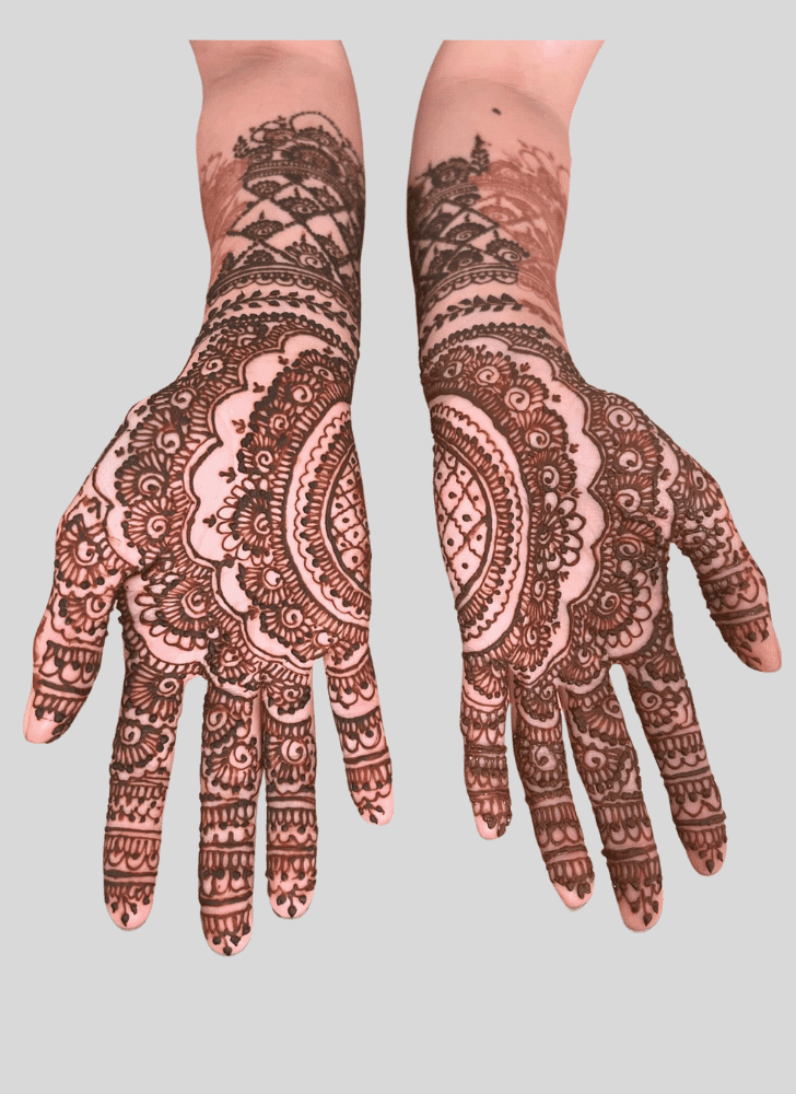 Pretty Temporary Henna Design