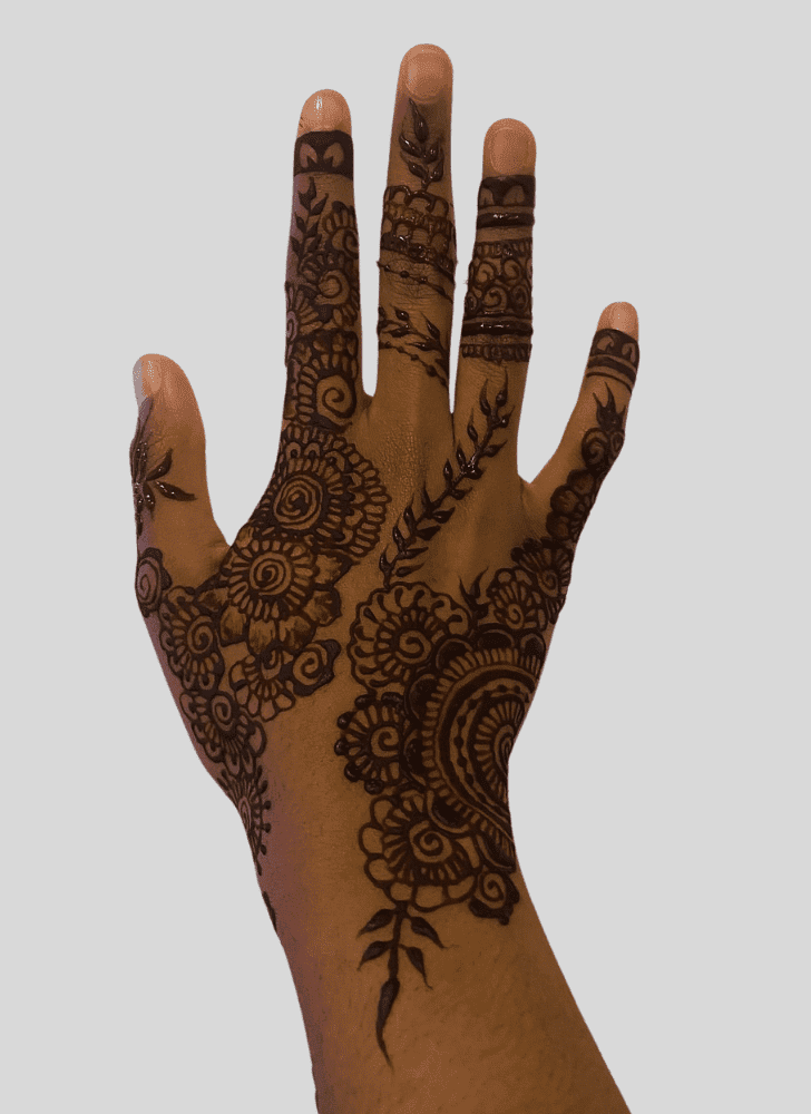 Stunning Temporary Henna Design