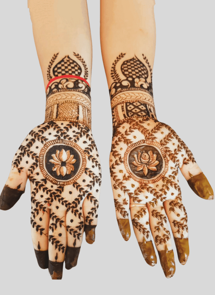 Superb Temporary Henna Design