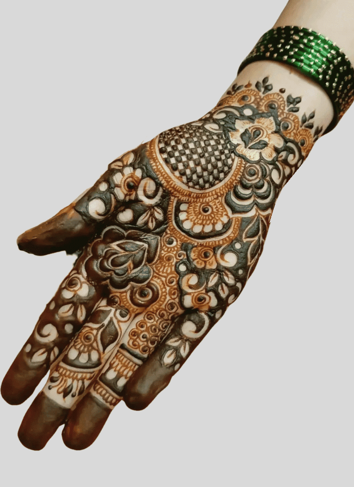 Wonderful Temporary Mehndi Design