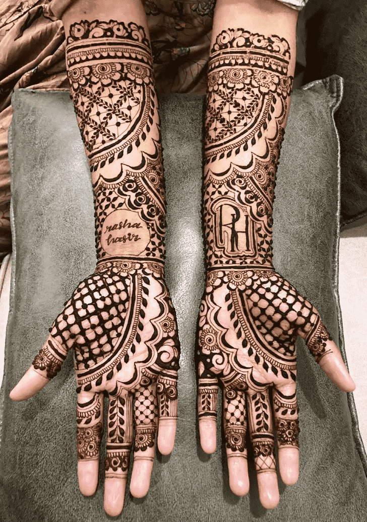 Arm Thiruvananthapuram Henna Design