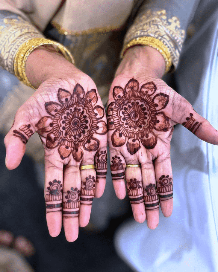 Grand Thiruvananthapuram Henna Design