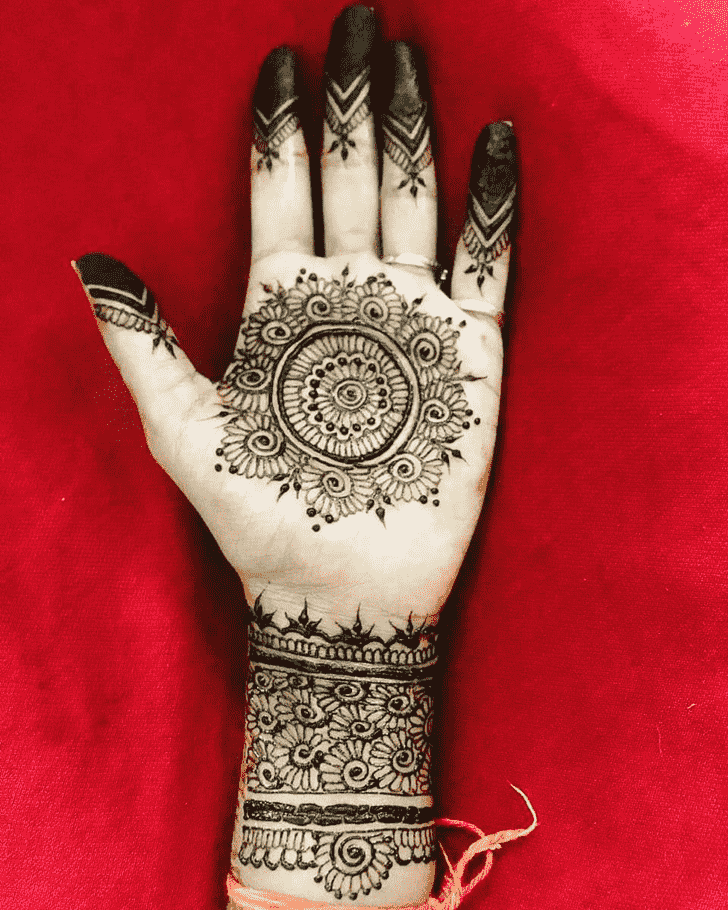 Comely Tikki Henna Design