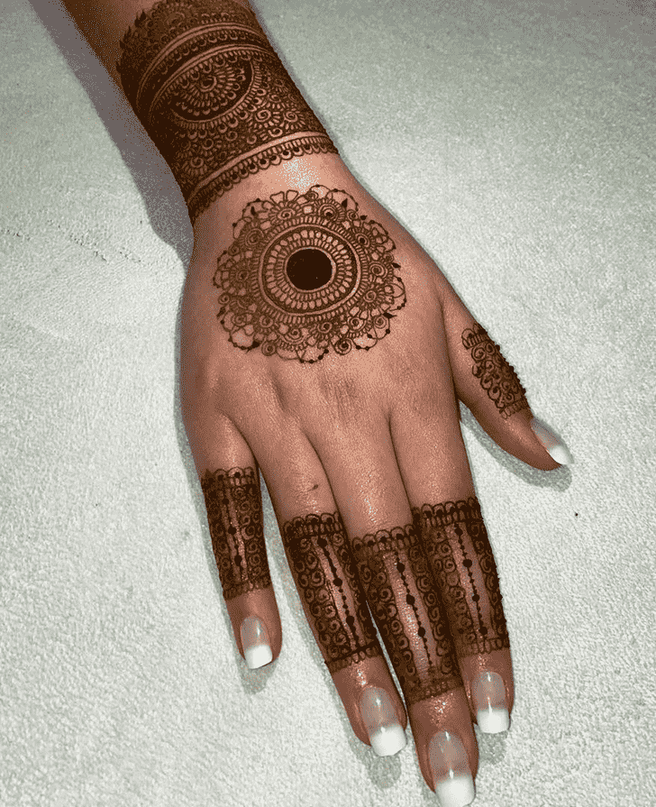 Delightful Tikki Henna Design