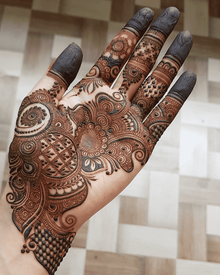 Awesome Tiruchirappalli Henna Design