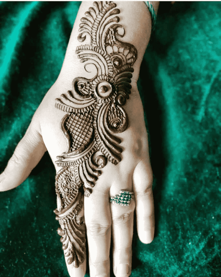 Lovely Toronto Mehndi Design