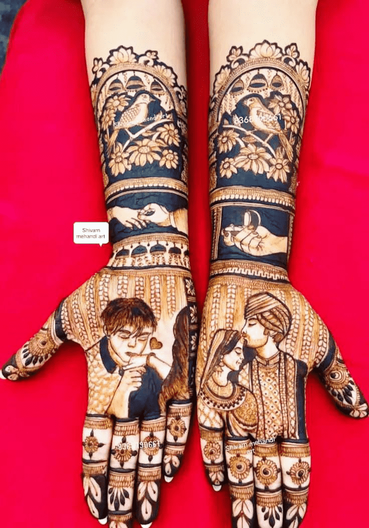 Charming Trading Mehndi Design