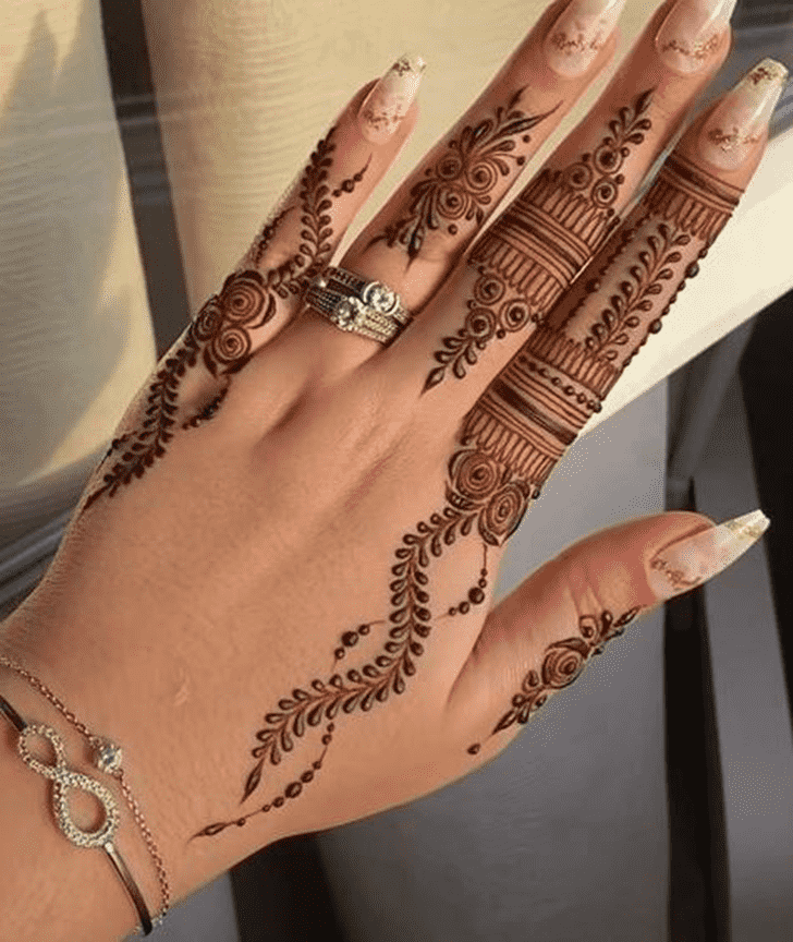 Dazzling Trading Mehndi Design