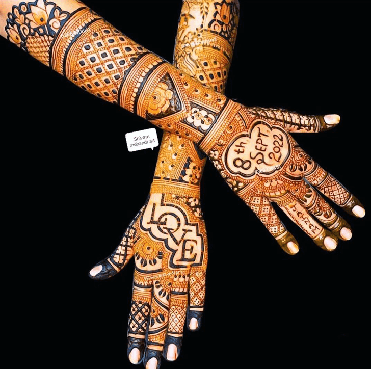 Fascinating Trading Mehndi Design