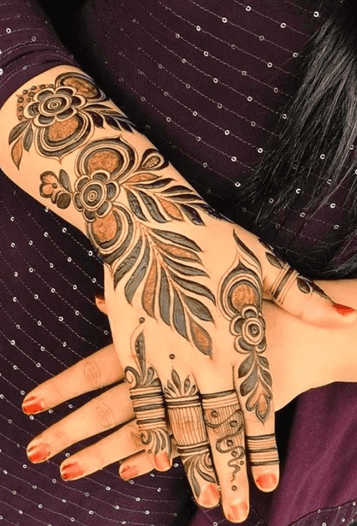 Fetching Trading Mehndi Design