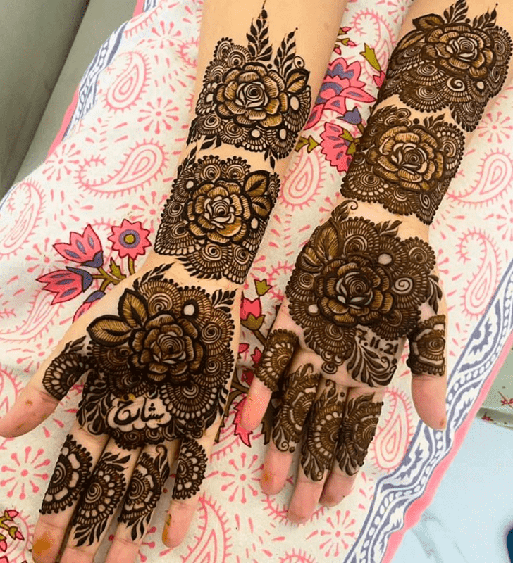 Awesome Trading Mehndi Design