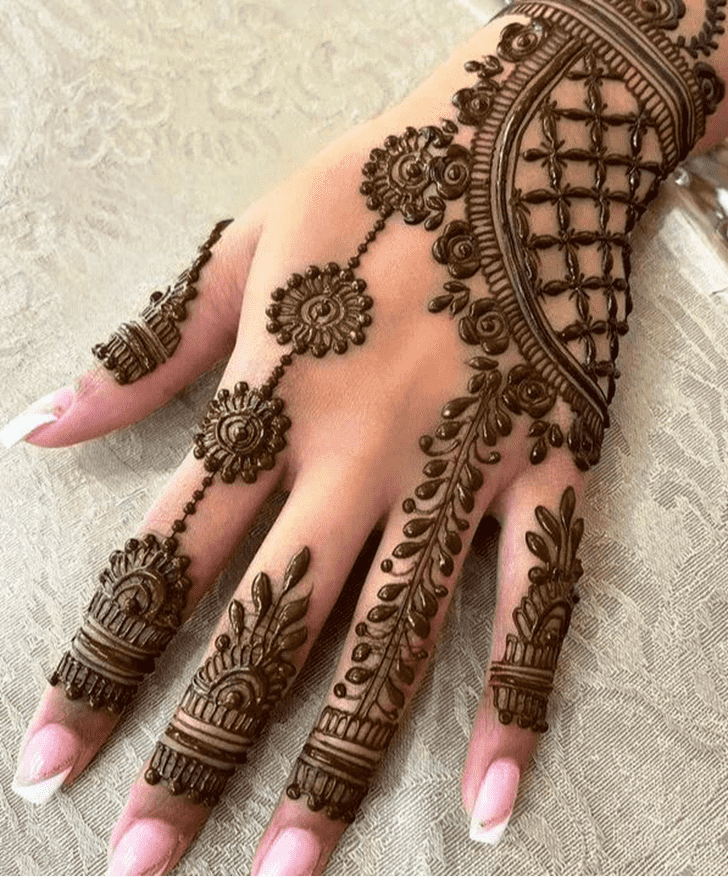 Ravishing Trading Mehndi Design