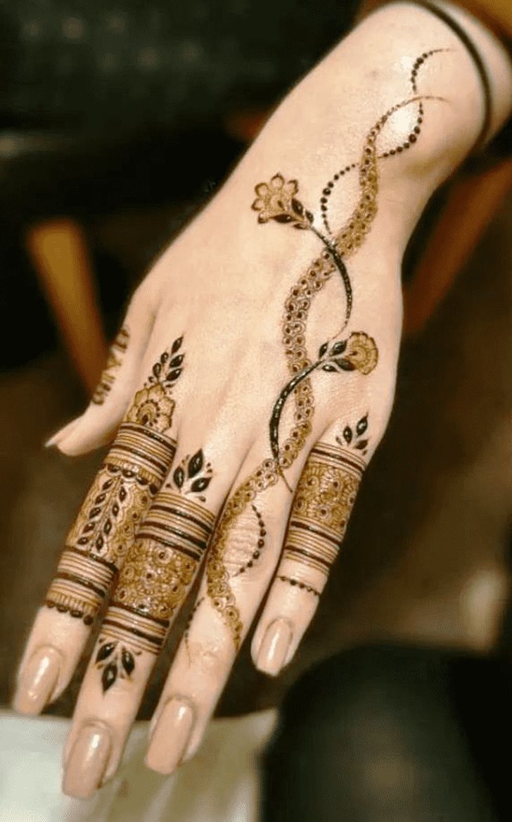 Slightly Trading Mehndi Design