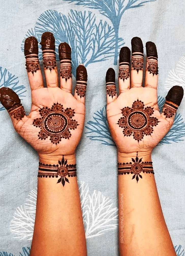 Fair Traditional Mehndi Design