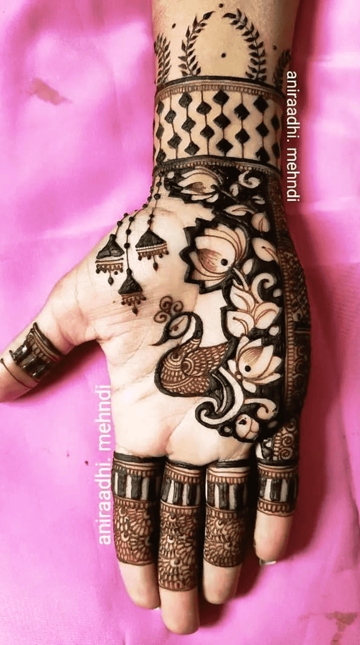 Fine Traditional Mehndi Design