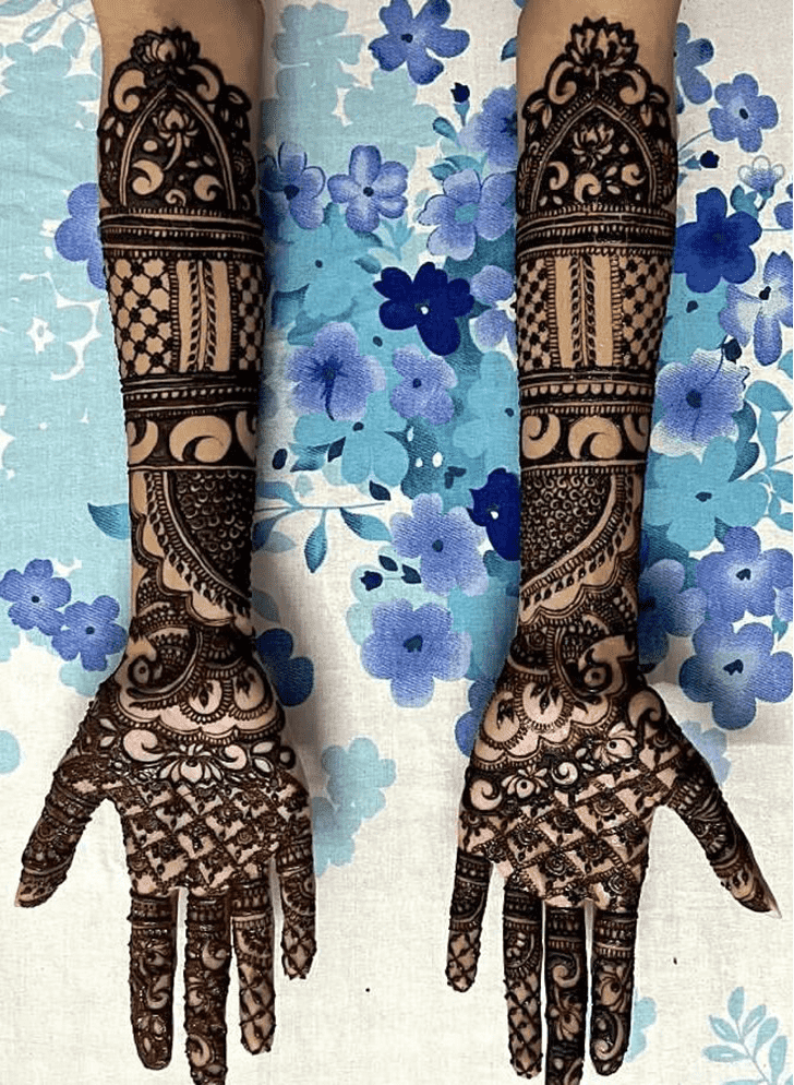 Ideal Traditional Mehndi Design