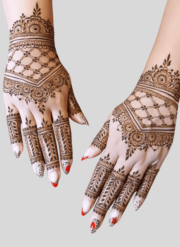 Exquisite Trend Henna Design