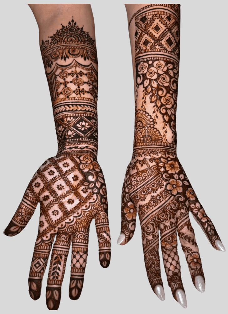 Magnetic Trend Henna Design