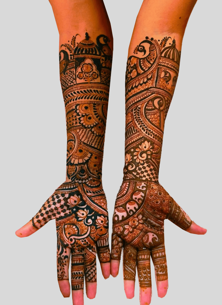 Refined Trend Henna Design