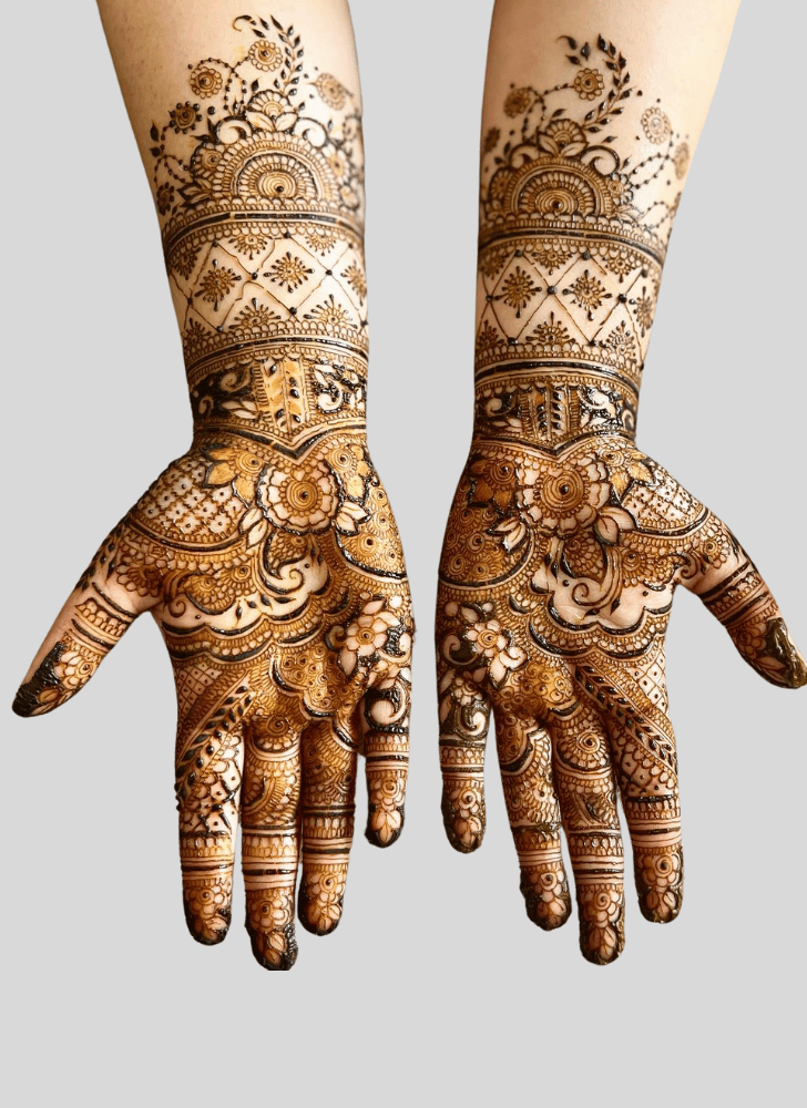 Appealing Tribal Henna Design