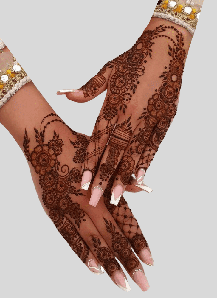 Elegant Tribal Henna Design