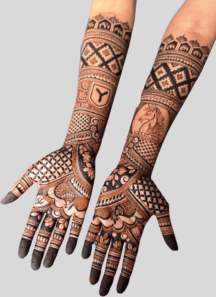 Splendid Tribal Henna Design