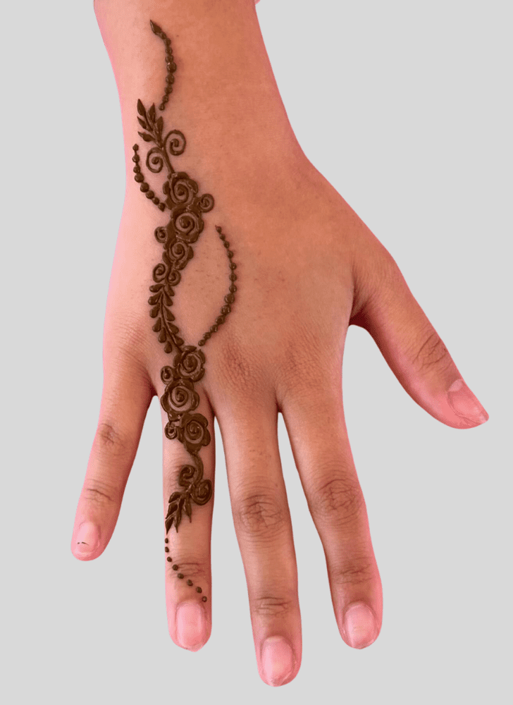 Admirable Tribe Mehndi Design