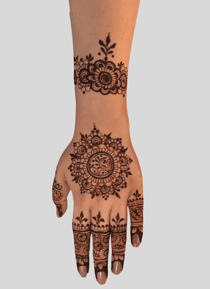 Enthralling Tribe Henna Design