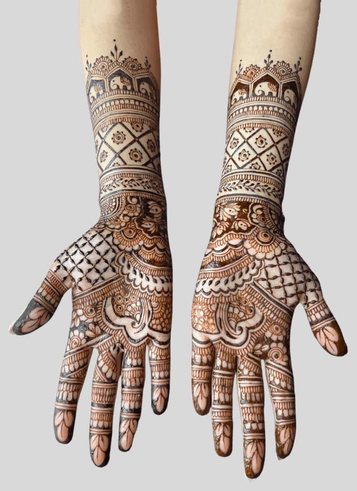 Fascinating Tribe Henna Design