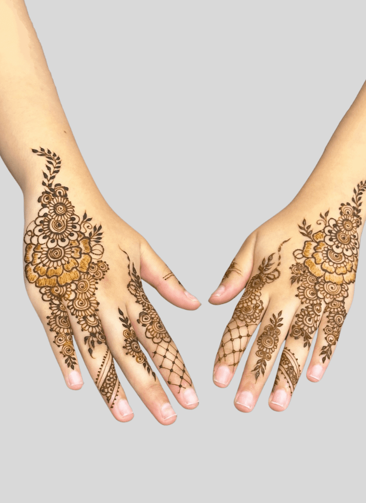 Stunning Tribe Henna Design