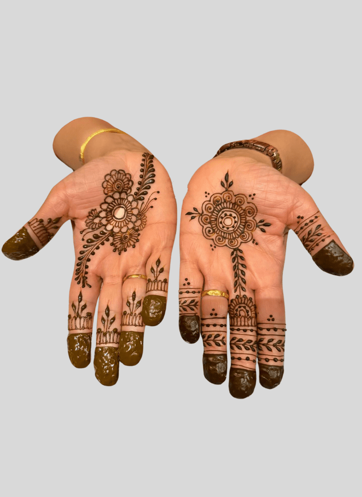 Wonderful Tribe Mehndi Design