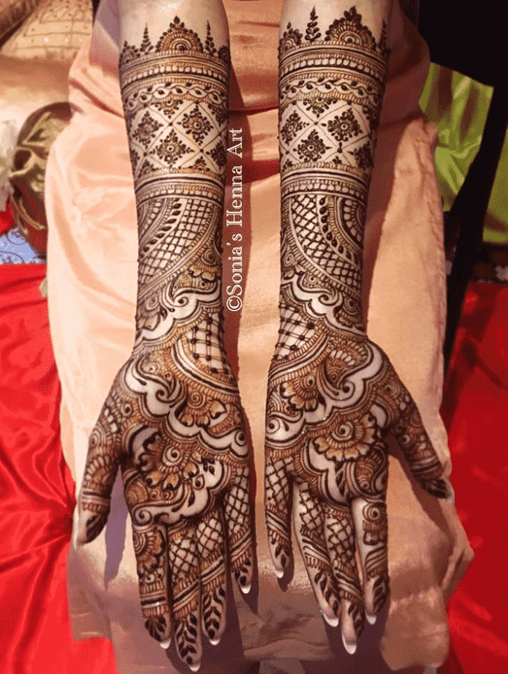 Ravishing Turkish Henna design