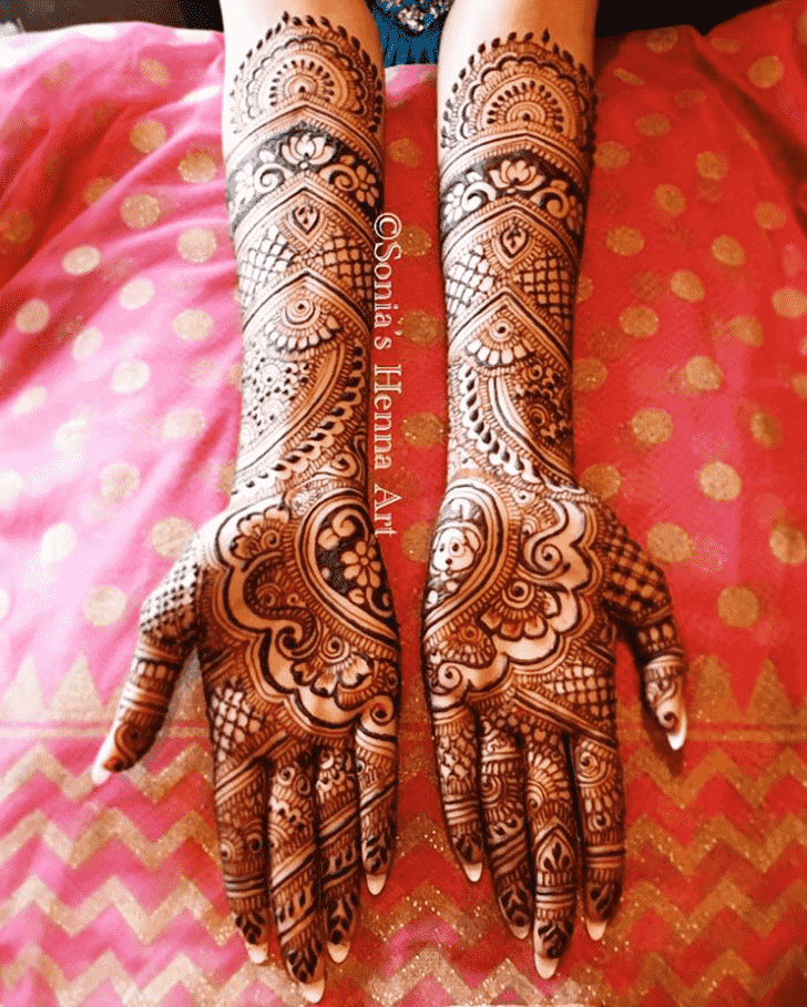 Splendid Turkish Henna design