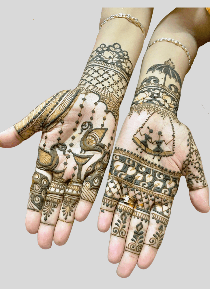 Good Looking United Arab Emirates Henna Design