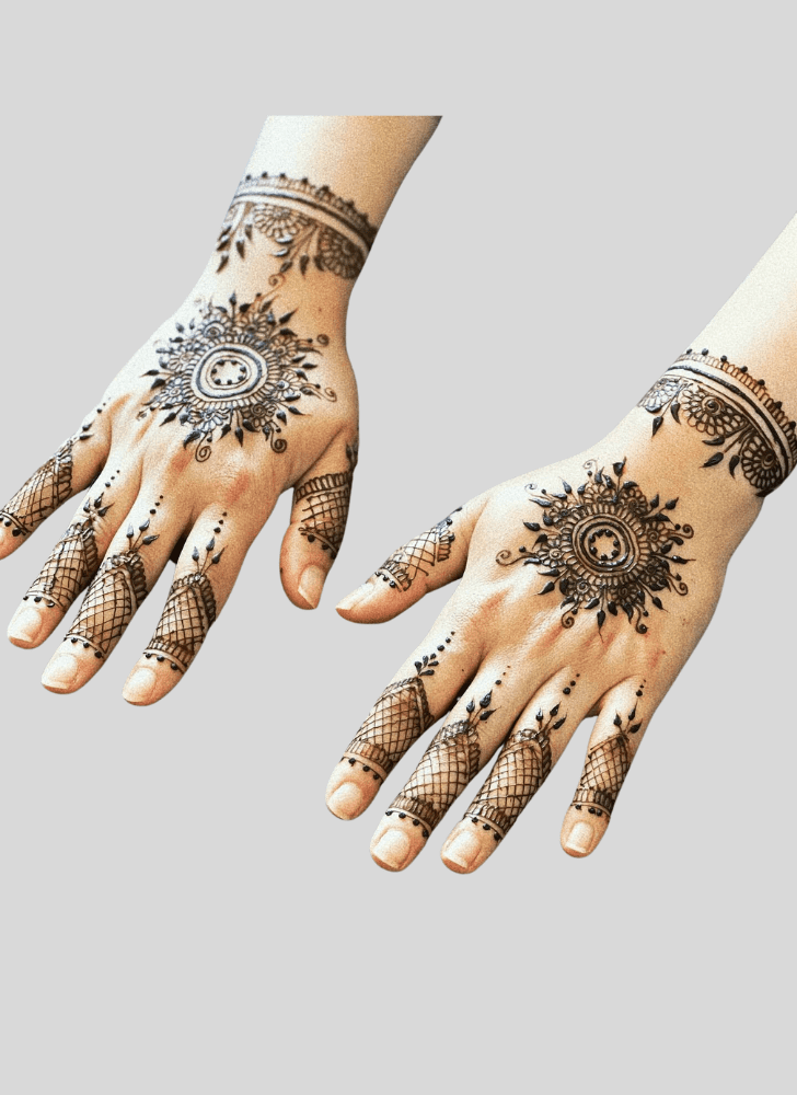 Wonderful United Arab Emirates Mehndi Design