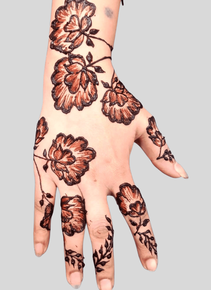 Admirable Uttarayan Mehndi Design