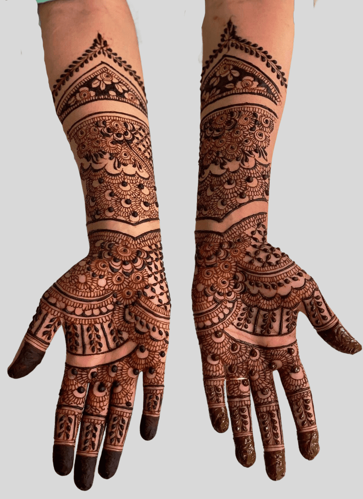 Angelic Uttarayan Henna Design