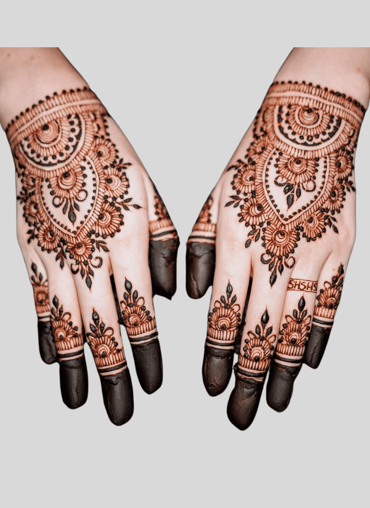 Bewitching Uttarayan Henna Design