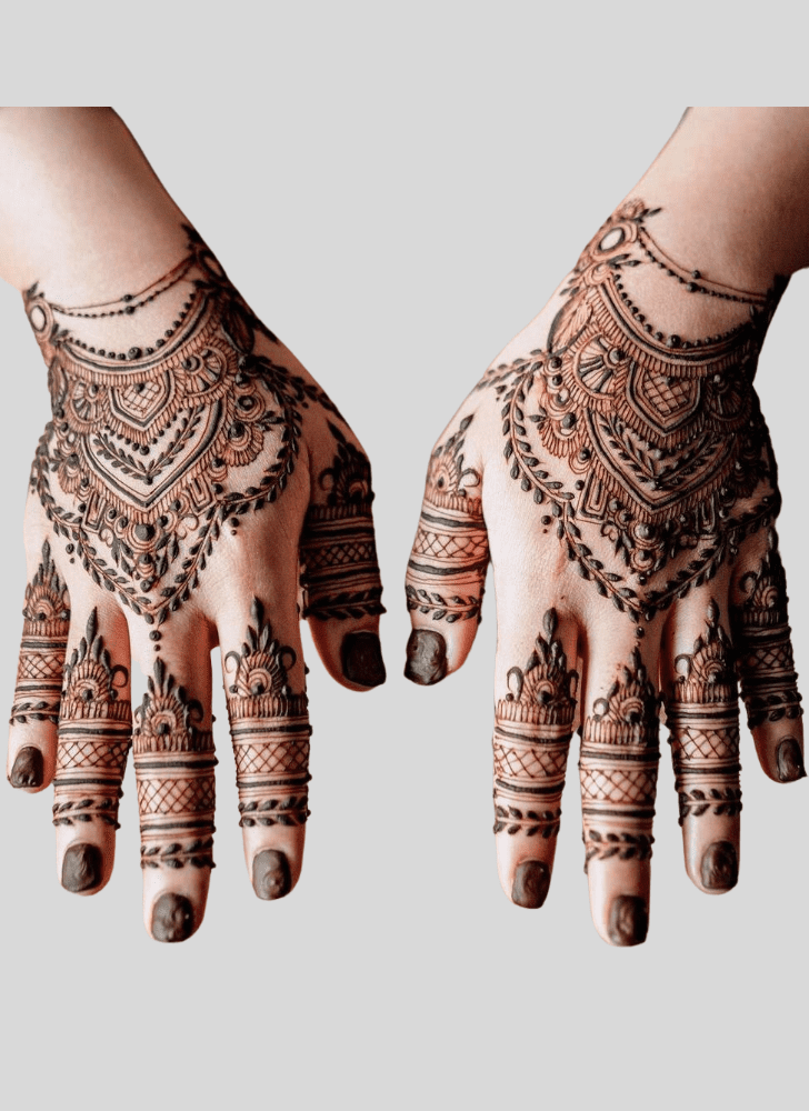 Captivating Uttarayan Henna Design