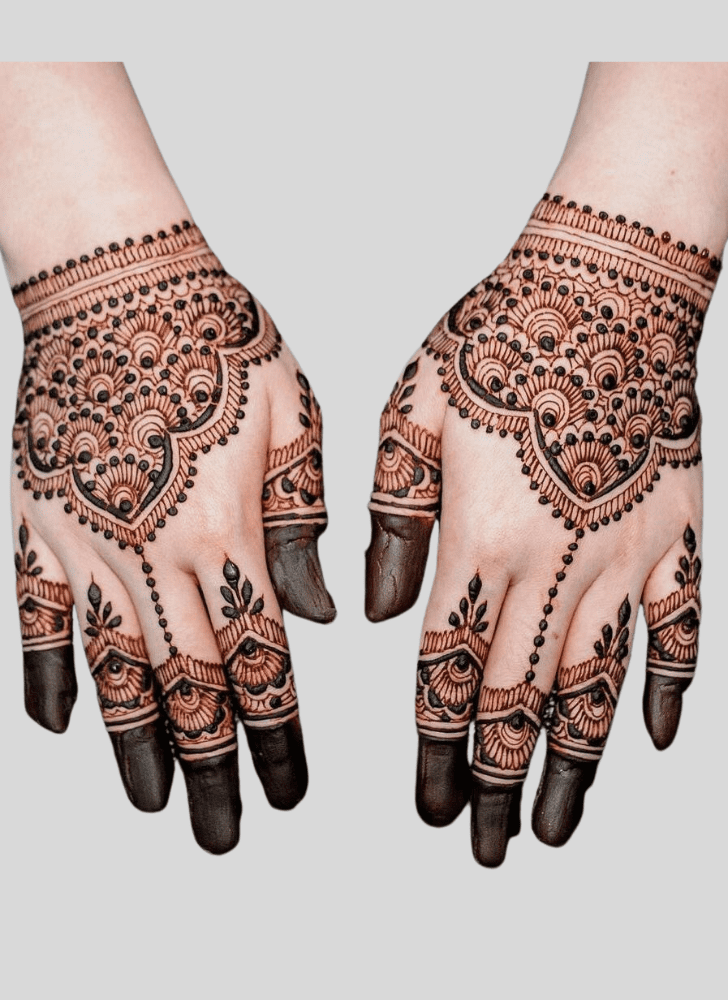 Comely Uttarayan Henna Design