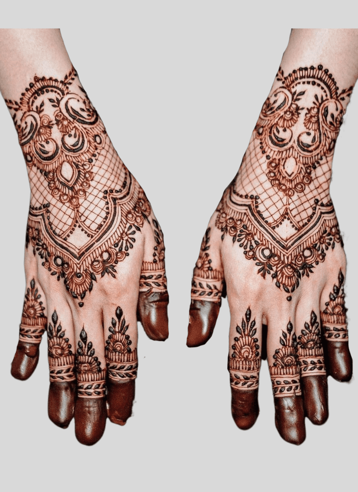 Arm Uttarayan Henna Design