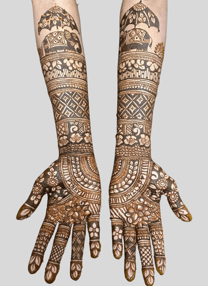 Good Looking Uttarayan Henna Design