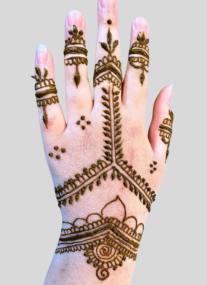 Ideal Uttarayan Henna Design