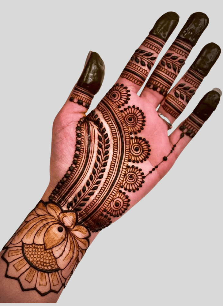 Magnificent Uttarayan Henna Design