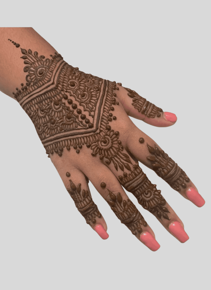 Pleasing Uttarayan Henna Design